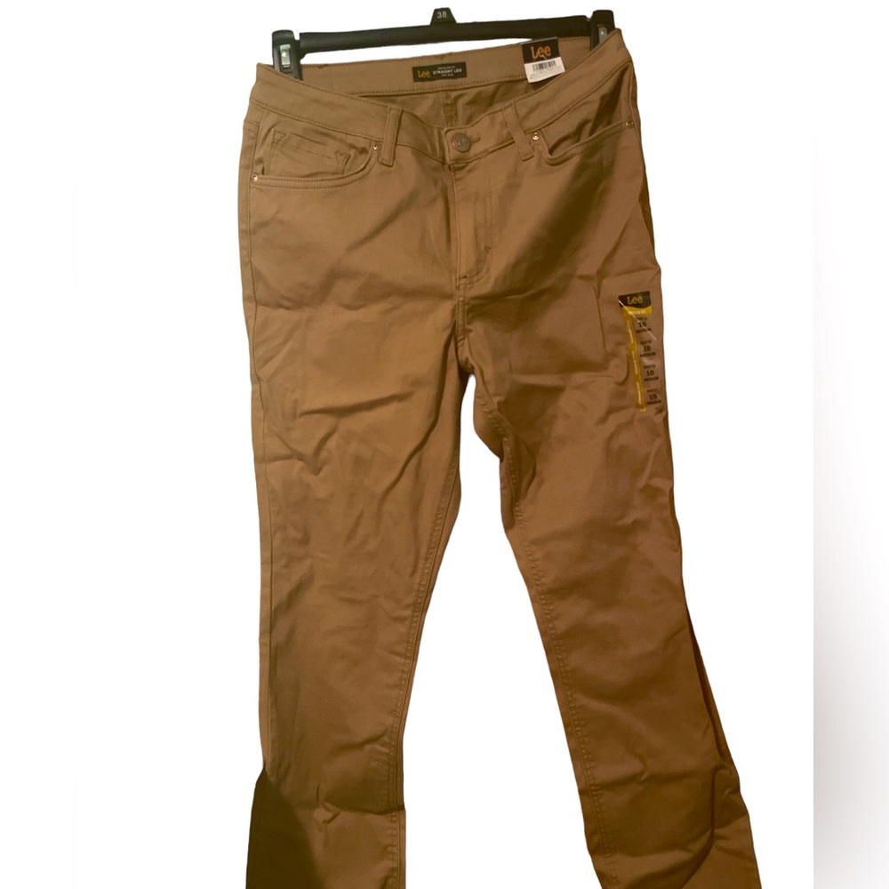 Lee jeans size 10 color khaki tan
